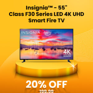 Insignia 55 Class F30 Series LED 4K UHD Smart Fire TV