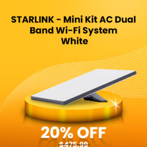 STARLINK - Mini Kit AC Dual Band Wi-Fi System - White