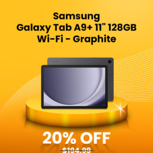 Samsung - Galaxy Tab A9+ 11 128GB - Wi-Fi - Graphite